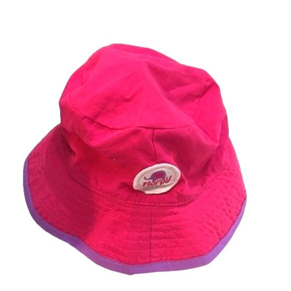 Floppy Top Toddler Girls Floppy Hat Pink/ Purple Size OS
